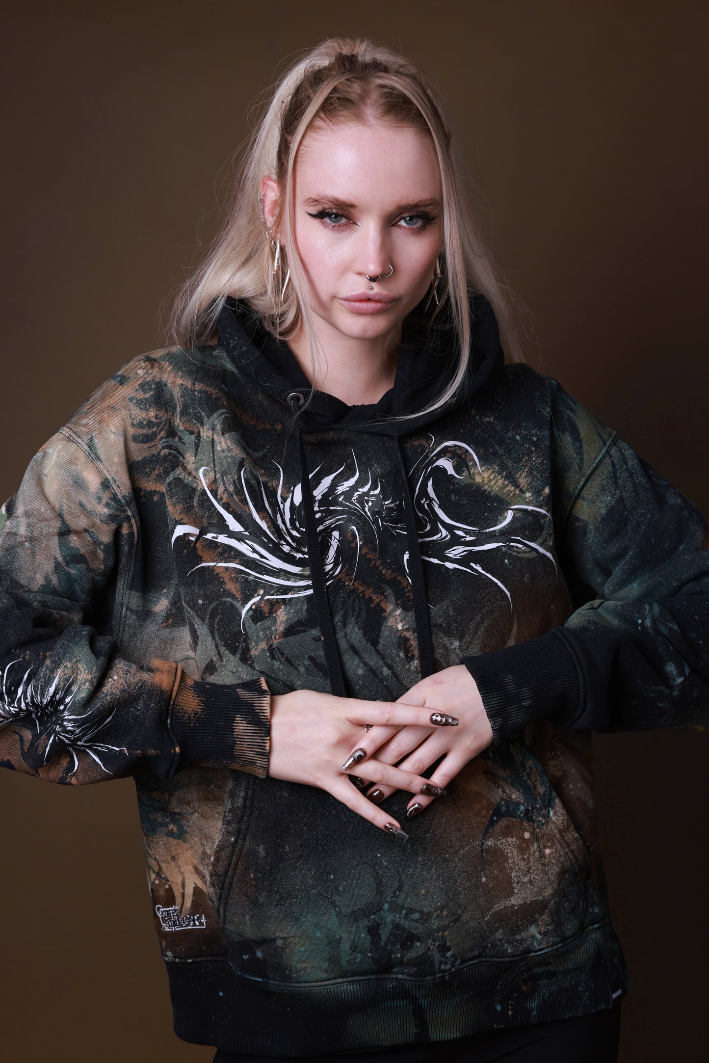 Cosmic Ember Hoodie by @kirsten.tattoo