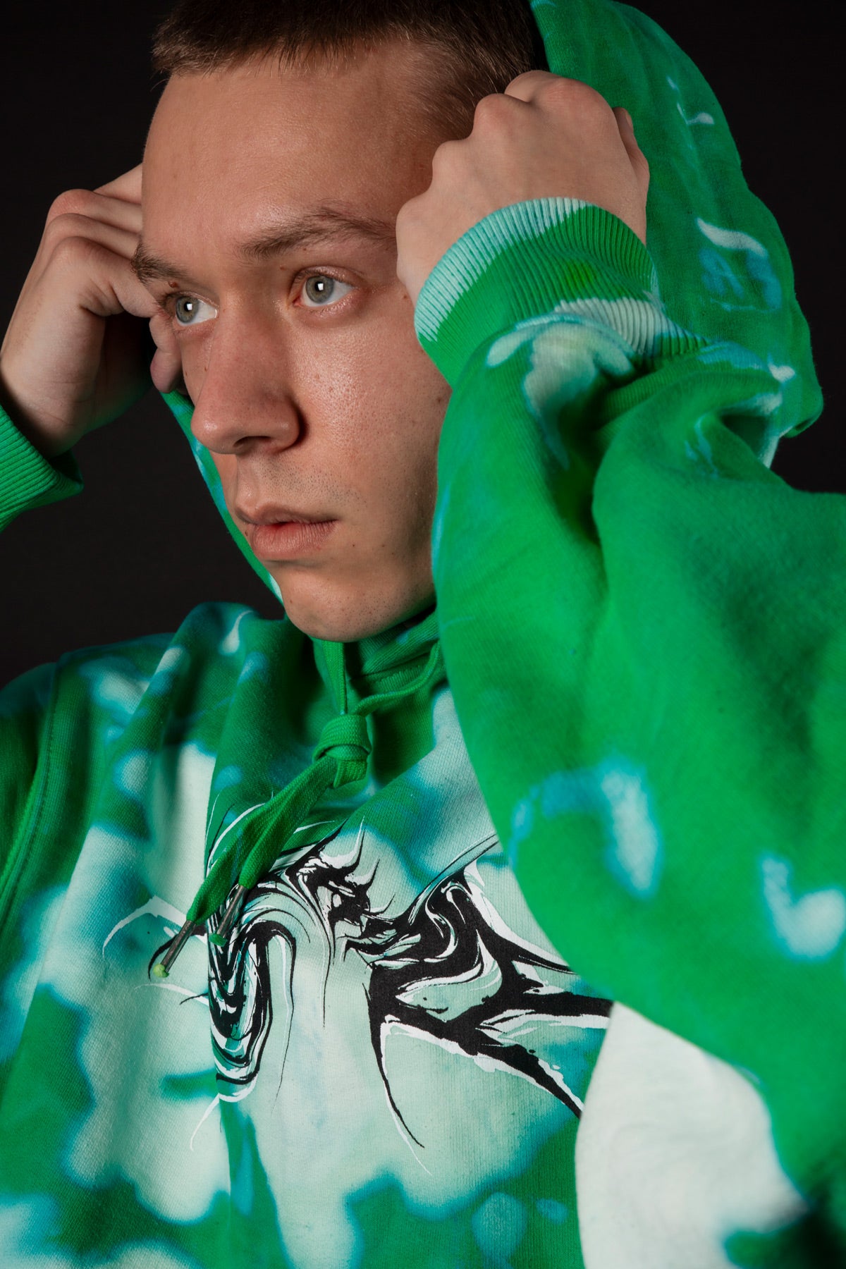YH FUEL STAIN HOODIE