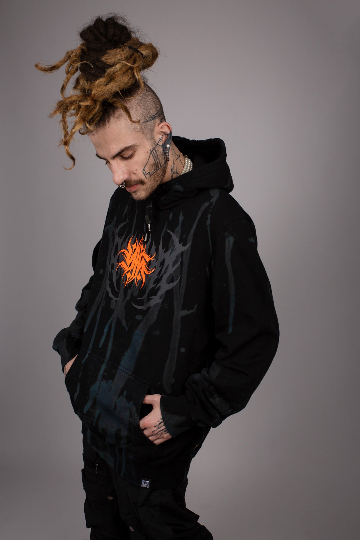 RVNDM & YNGHRTD 'Tears of Death' HOODIE