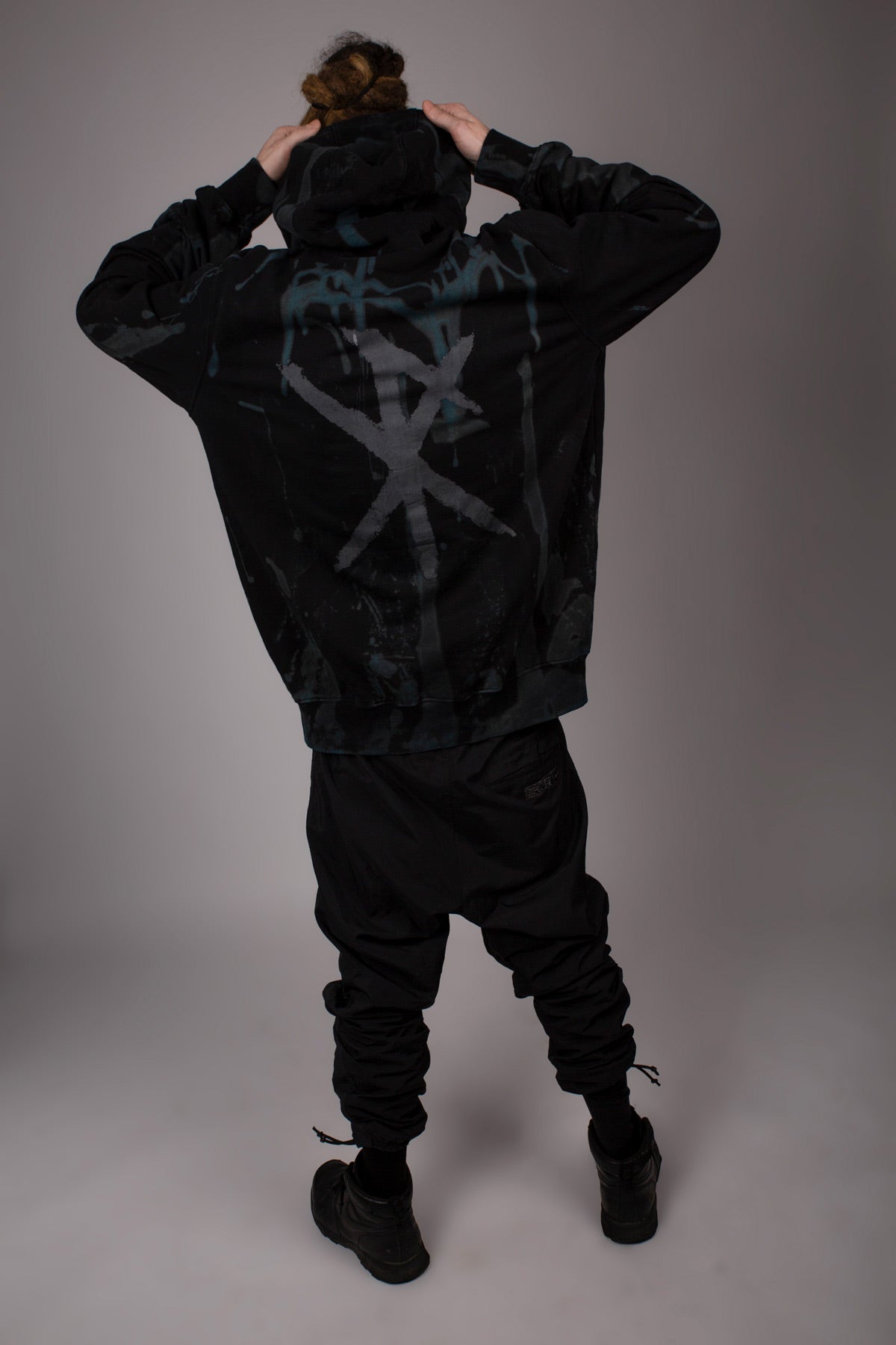 RVNDM & YNGHRTD 'Tears of Death' HOODIE