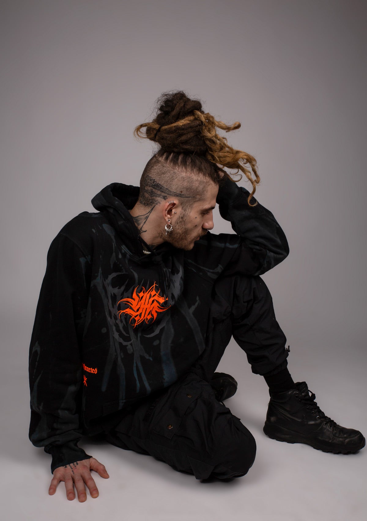 RVNDM & YNGHRTD 'Tears of Death' HOODIE