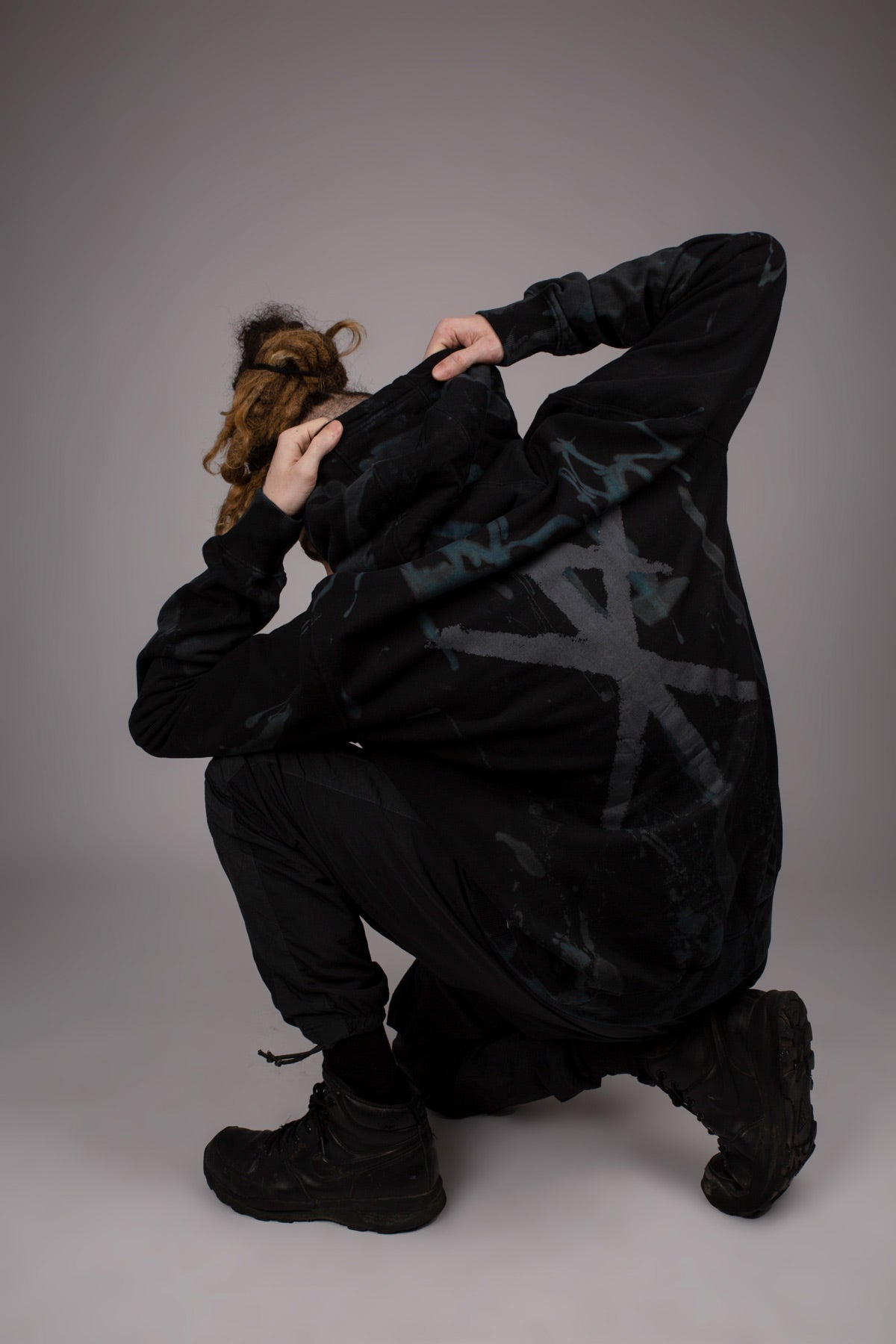 RVNDM & YNGHRTD 'Tears of Death' HOODIE