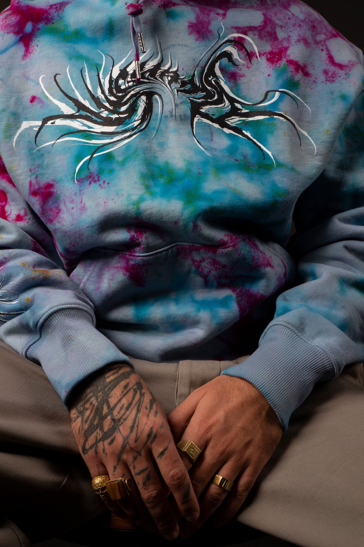 YH FUEL STAIN HOODIE