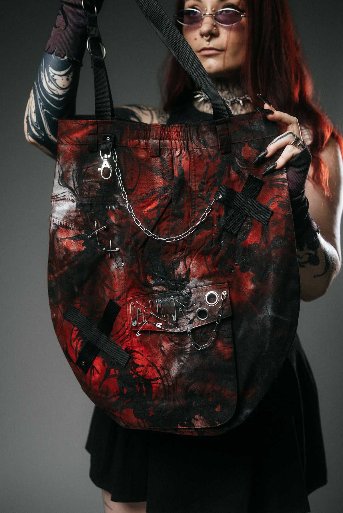 “Blood sacrifice” tote bag