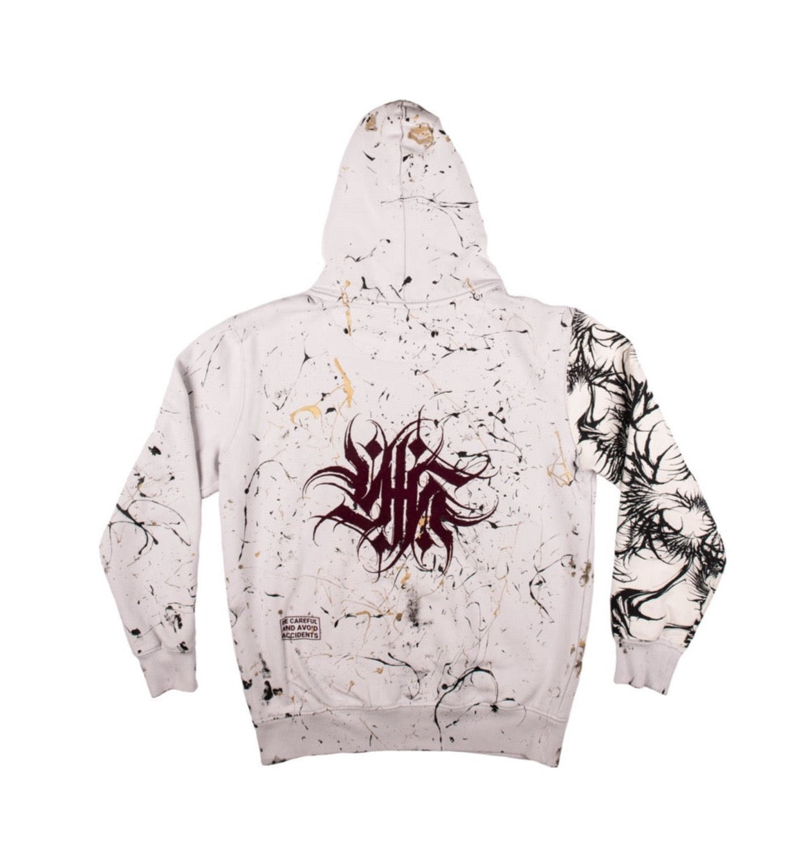 RVNDM & YNGHRTD 'Death Vibes' HOODIE