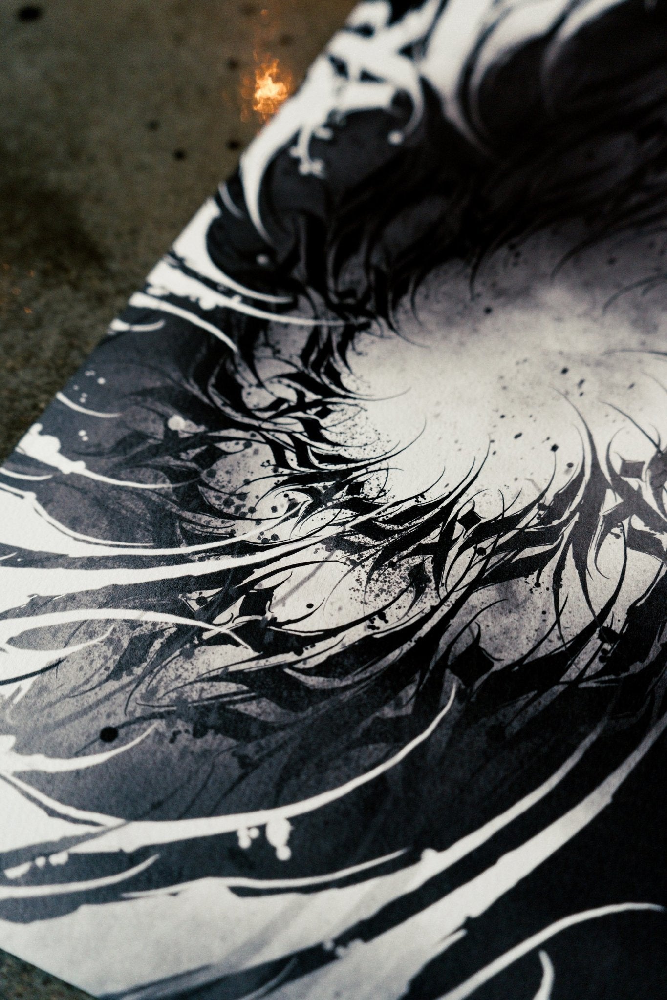 A3 Calligraphy Circle by Younghearted - Younghearted.Clothing @younghearted.cl