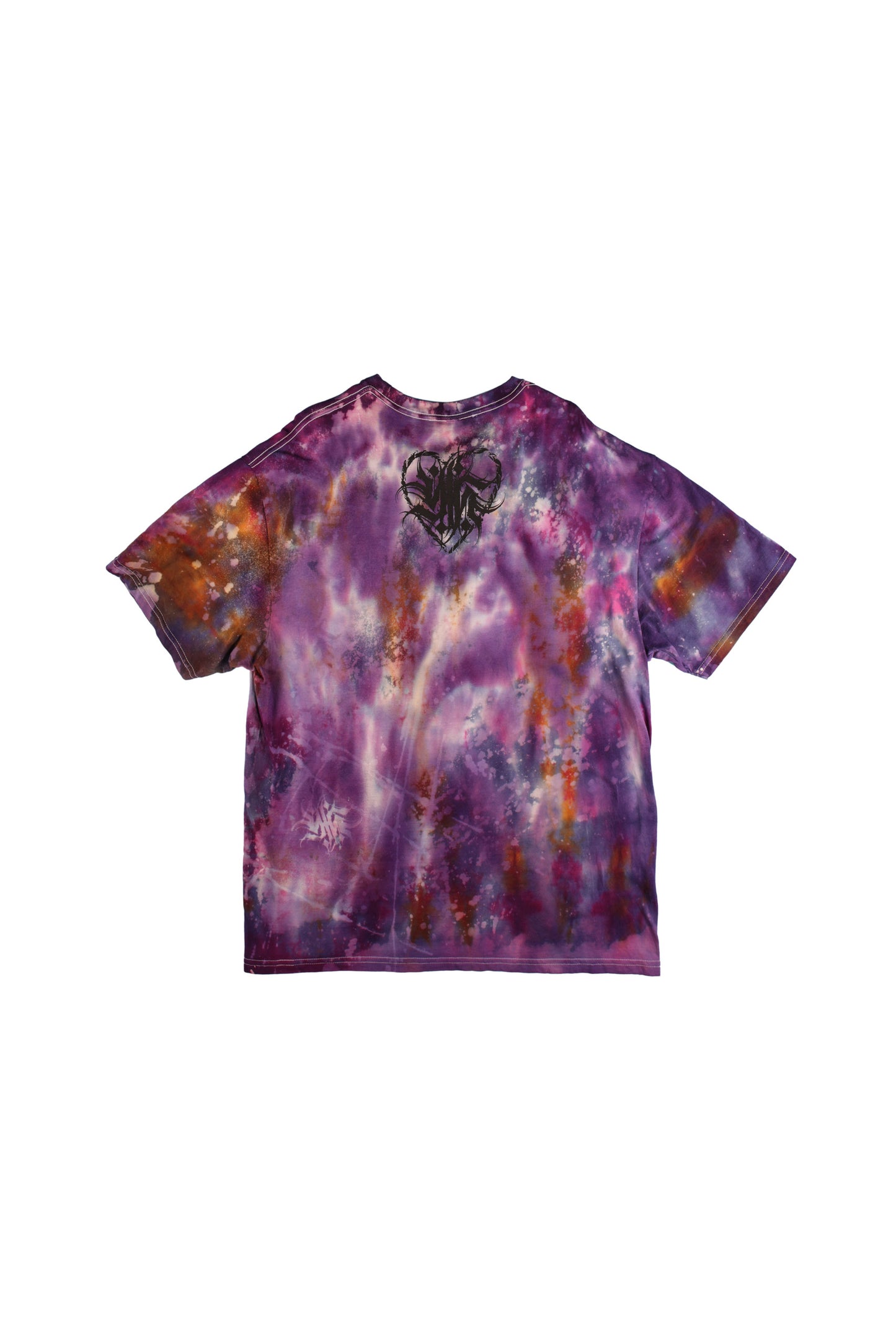 Bubble gum Pink  and orange Tee
