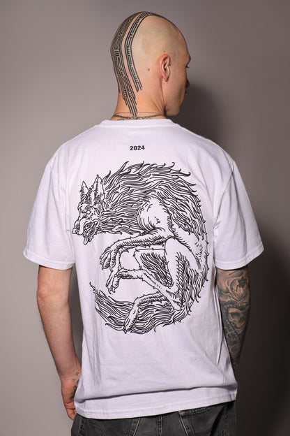 Ambigram Shirt 2024 White