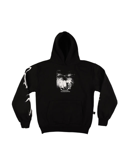 PaleFace Hoodie Black