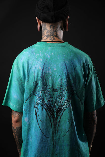 Liquid Venom Green Tee by @nikita.nikinga