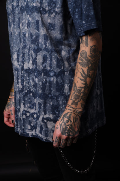 Younghearted Blue Ghost Script Tee by @nikita.nikinga