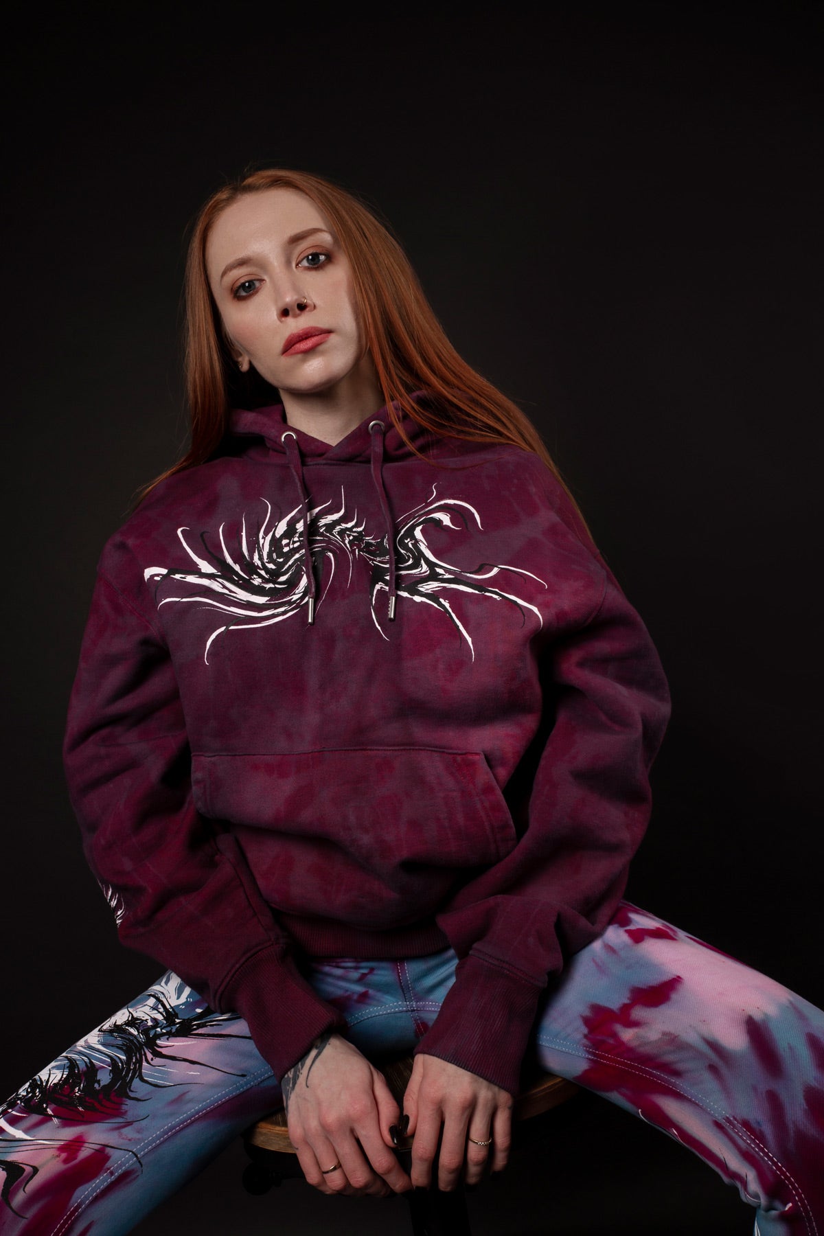 YH FUEL STAIN HOODIE