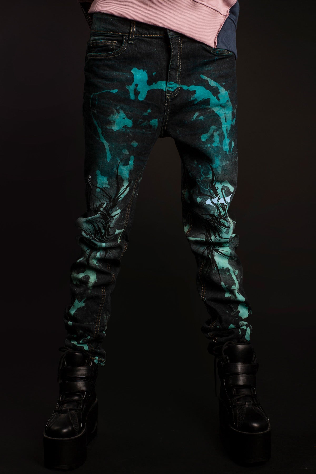 RVNDM & YNGHRTD 'Drowning' JEANS