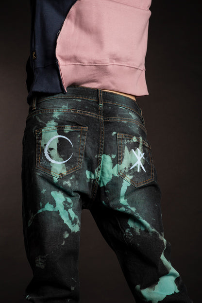 RVNDM & YNGHRTD 'Drowning' JEANS