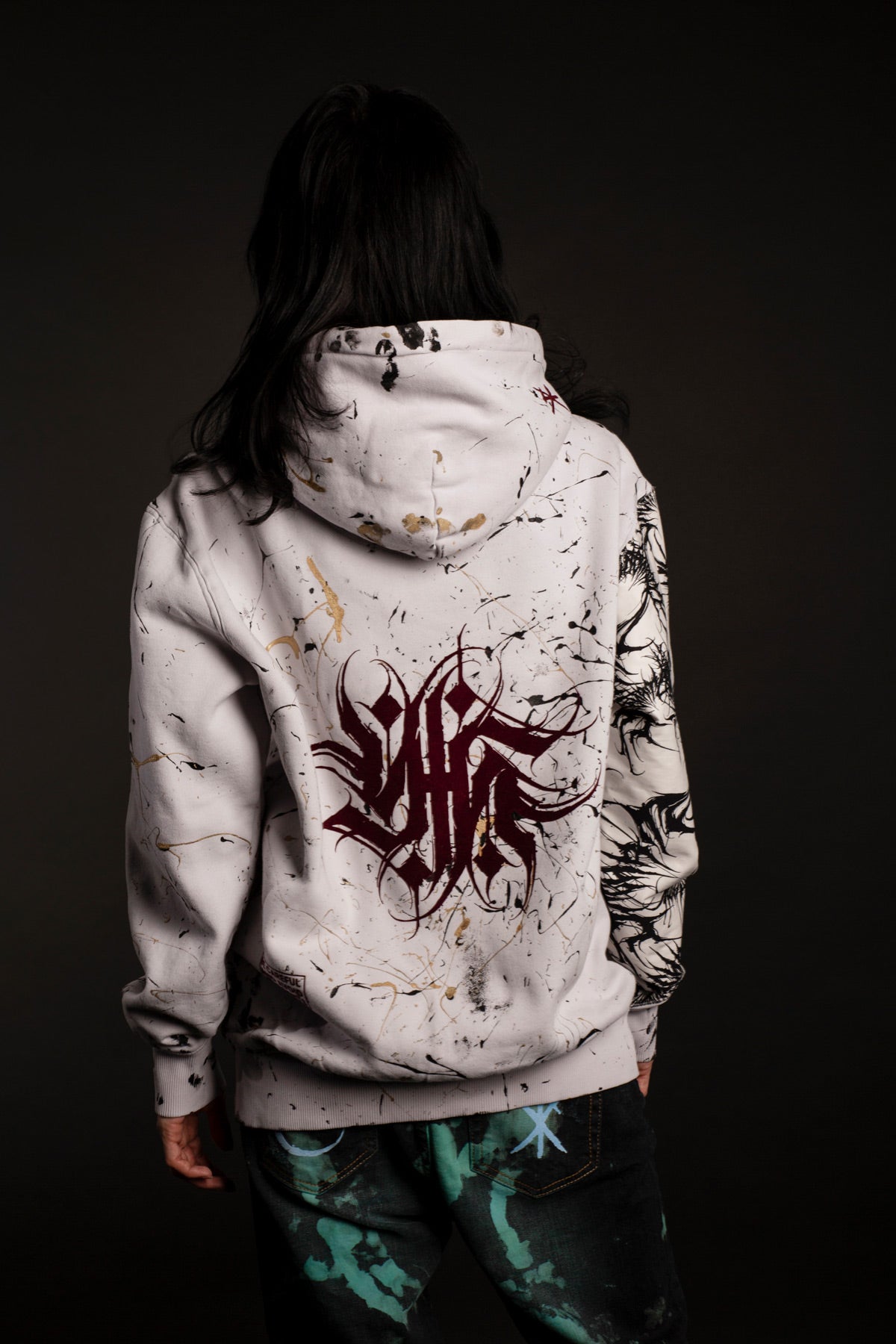 RVNDM & YNGHRTD 'Death Vibes' HOODIE