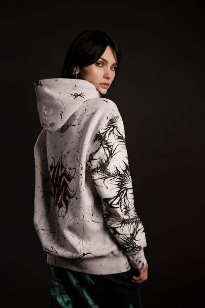 RVNDM & YNGHRTD 'Death Vibes' HOODIE