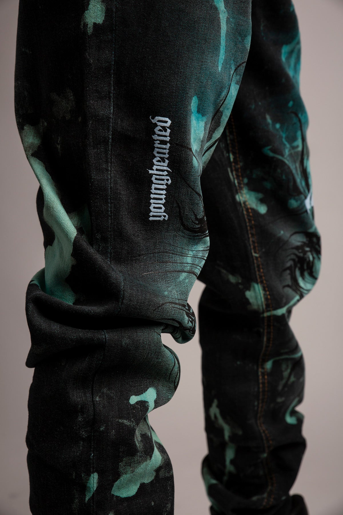 RVNDM & YNGHRTD 'Drowning' JEANS