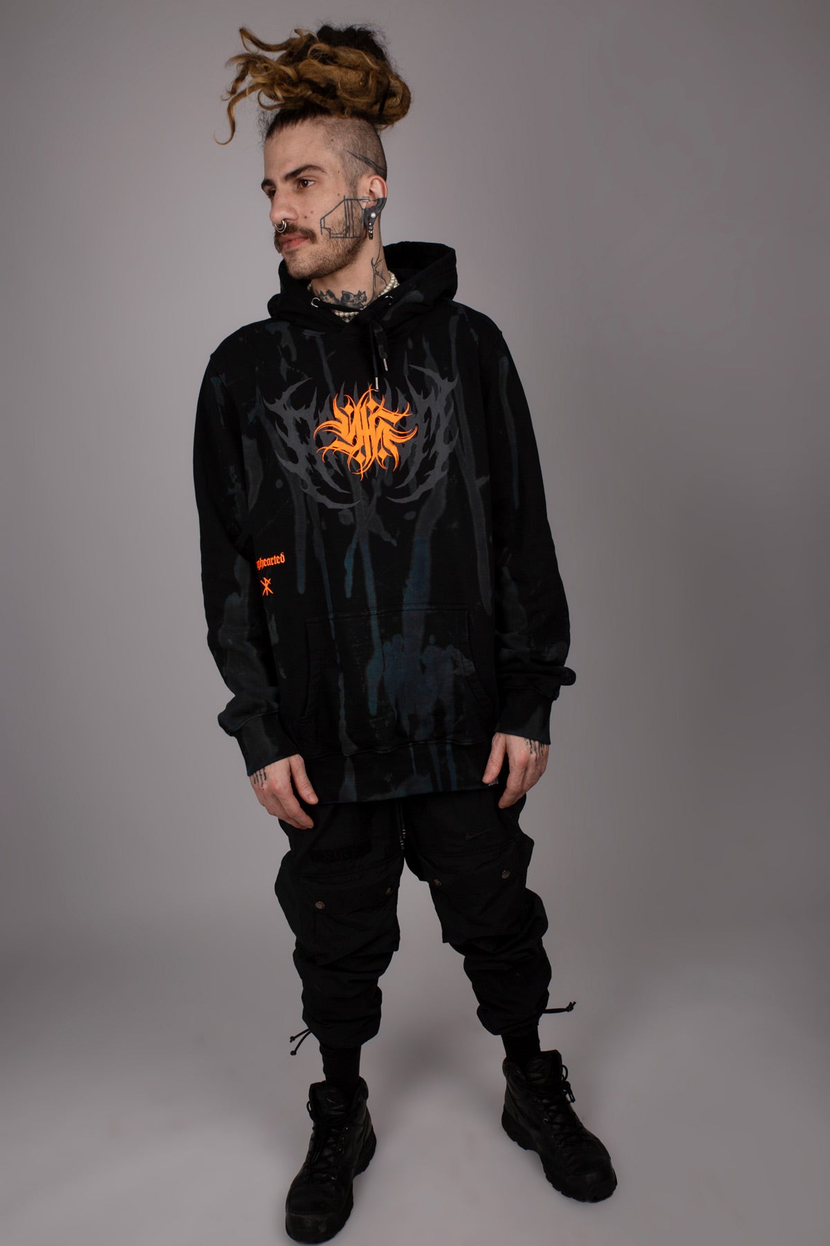 RVNDM & YNGHRTD 'Tears of Death' HOODIE