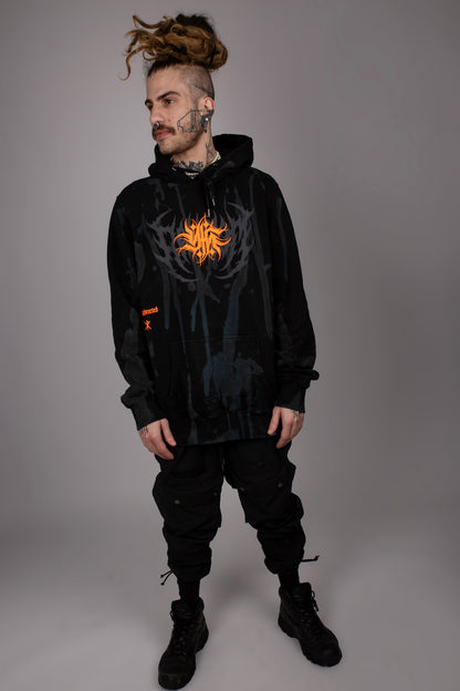 RVNDM & YNGHRTD 'Tears of Death' HOODIE