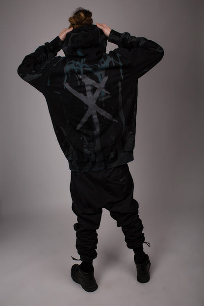 RVNDM & YNGHRTD 'Tears of Death' HOODIE