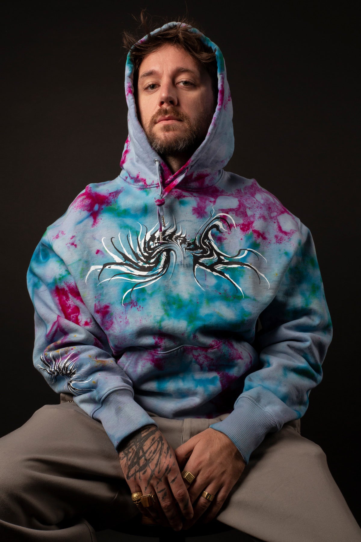 YH FUEL STAIN HOODIE