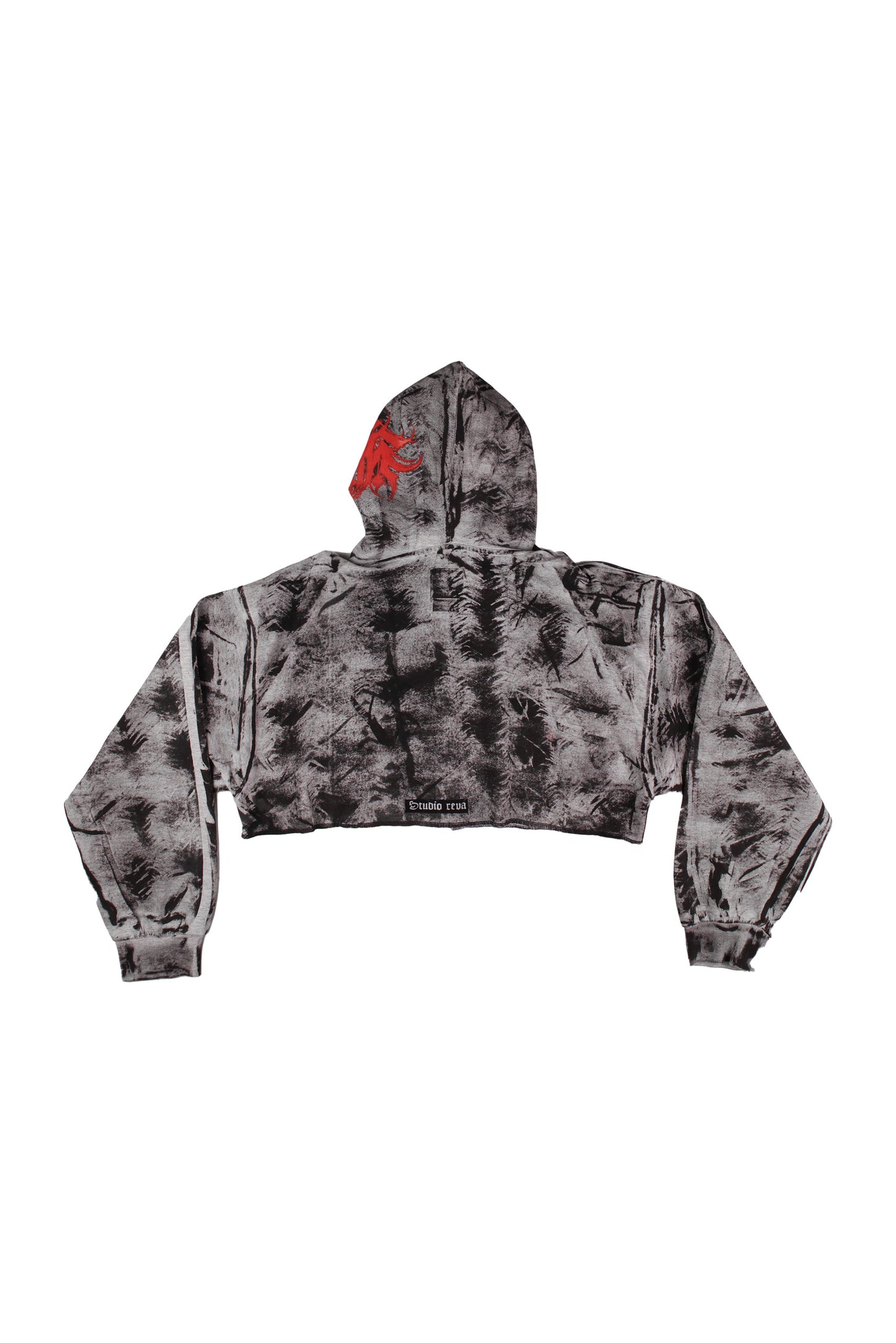 CROPPED NIKE ZIPPER HOODIE