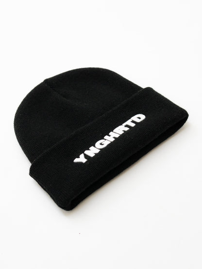 YNGHRTD Beanie Black