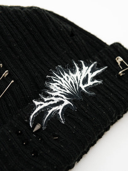 Void Rebel Beanie by Leen Leftover