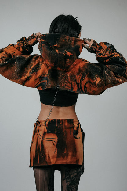 WAIST CHAIN HOODIE by Mademoiselle Opossum
