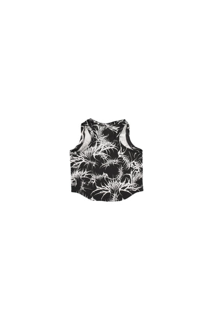 Monochrome Flow – Racer Back Tank