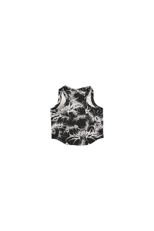 Monochrome Flow – Racer Back Tank