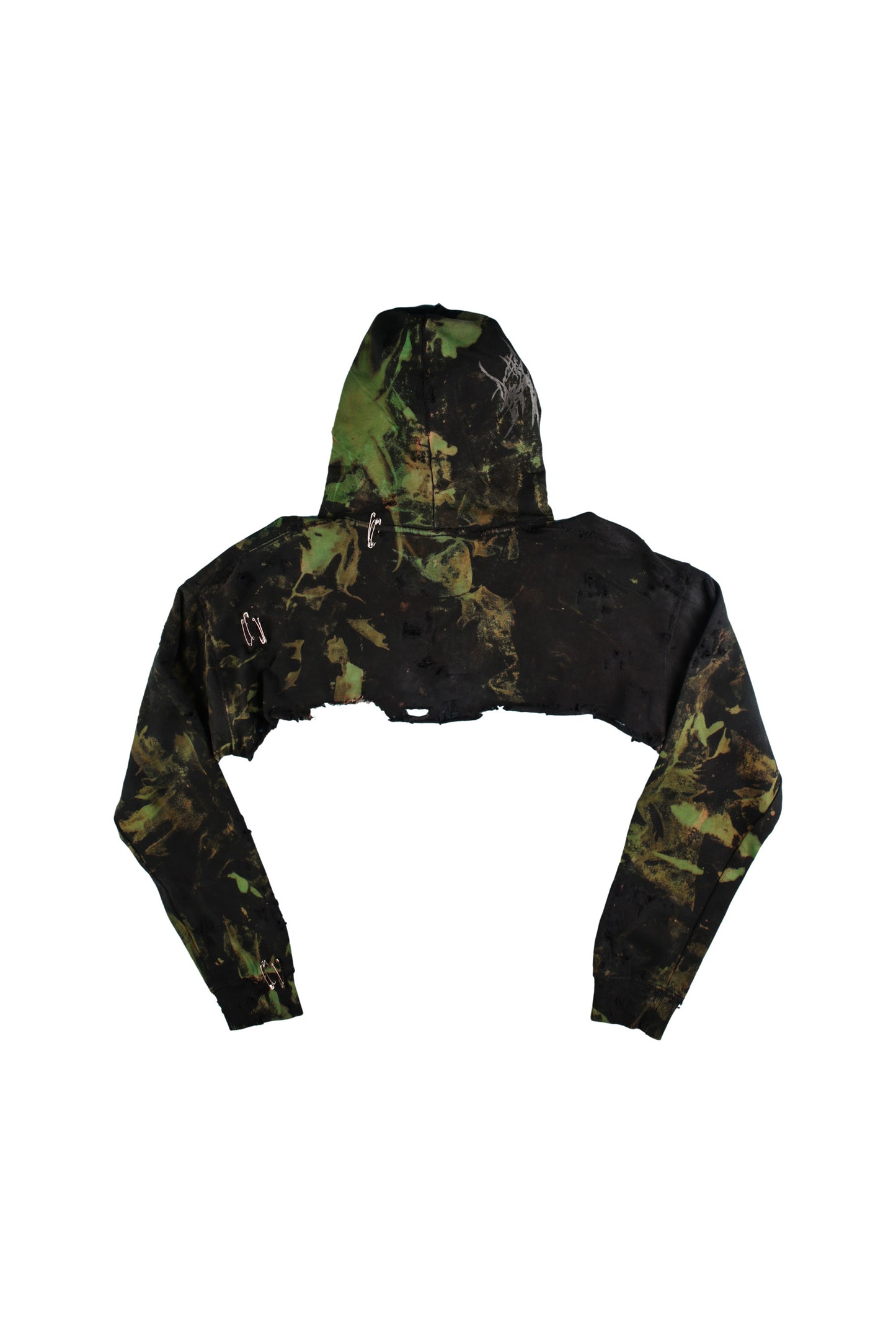 SWAMP CORE CROPPED HOODIE