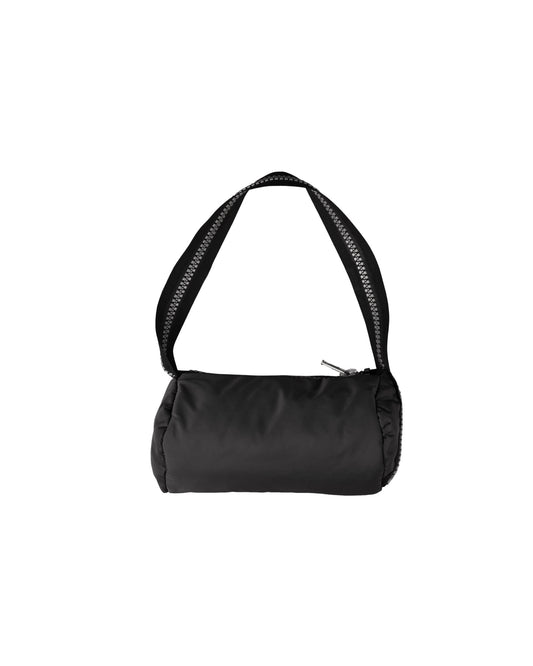 Mini Barrel Bag Zip-Handle grey