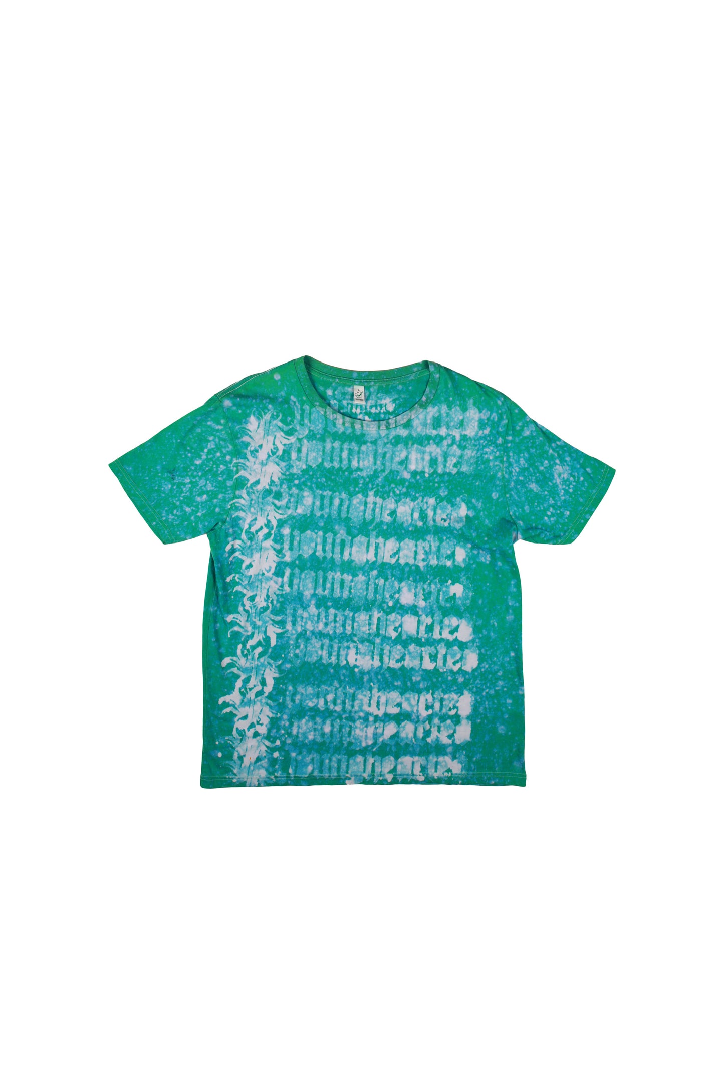 Younghearted Green Fade Tee by @nikita.nikinga