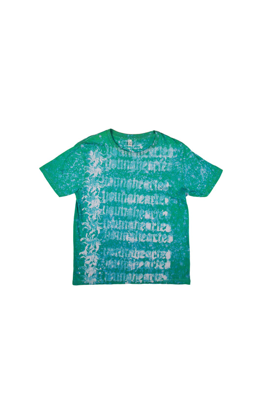 Younghearted Green Fade Tee by @nikita.nikinga