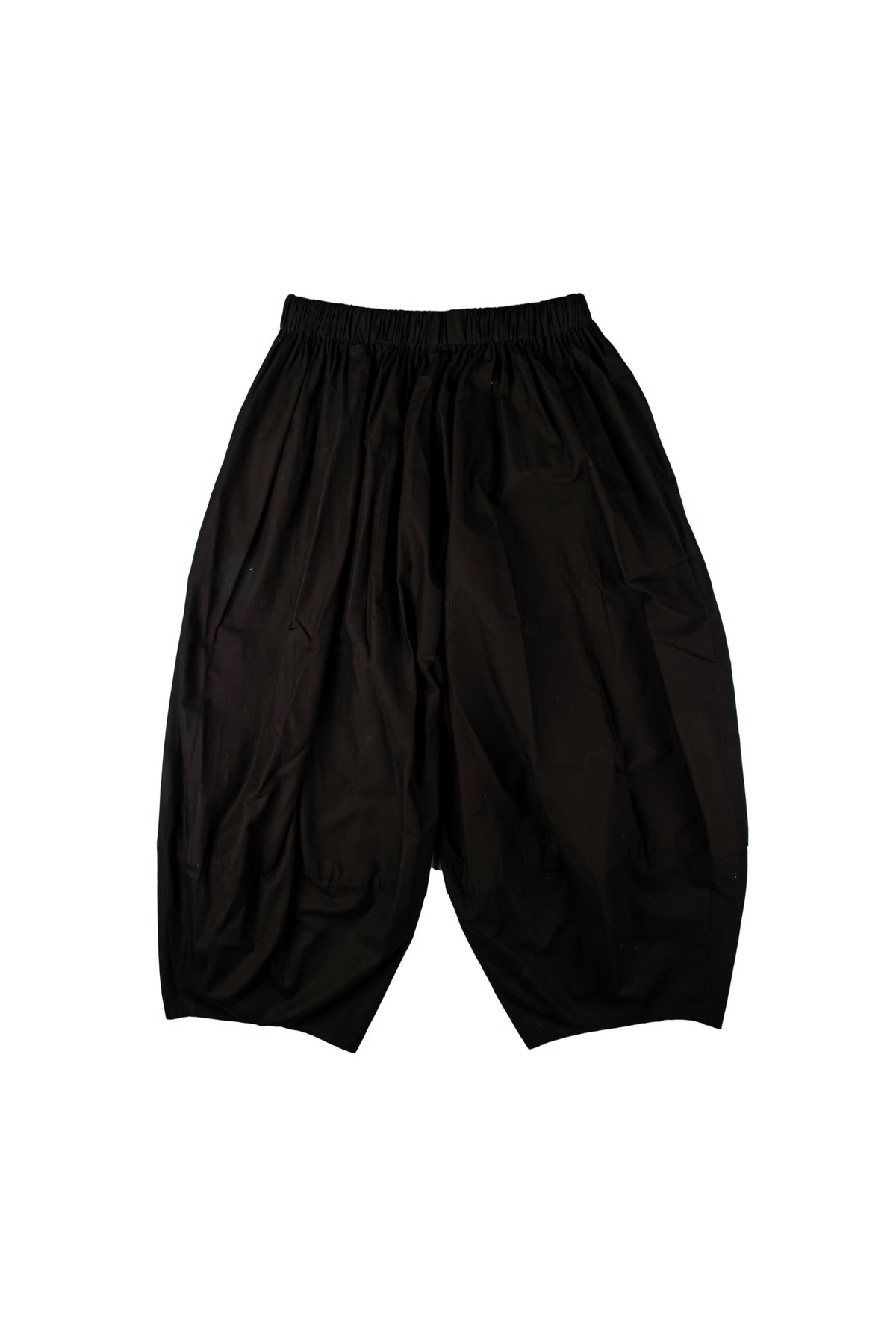 Wide Leg Cotton Balloon Trousers