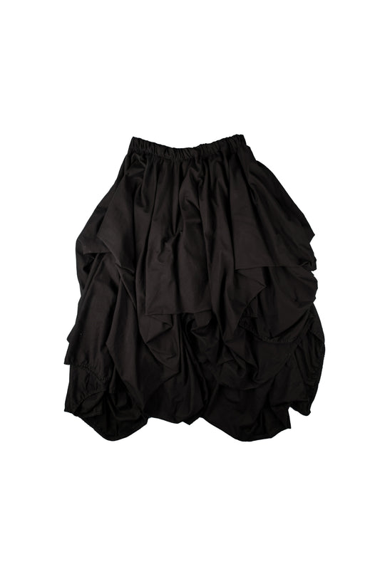 Asymmetrical Upcycled Mattress Cover Skirt