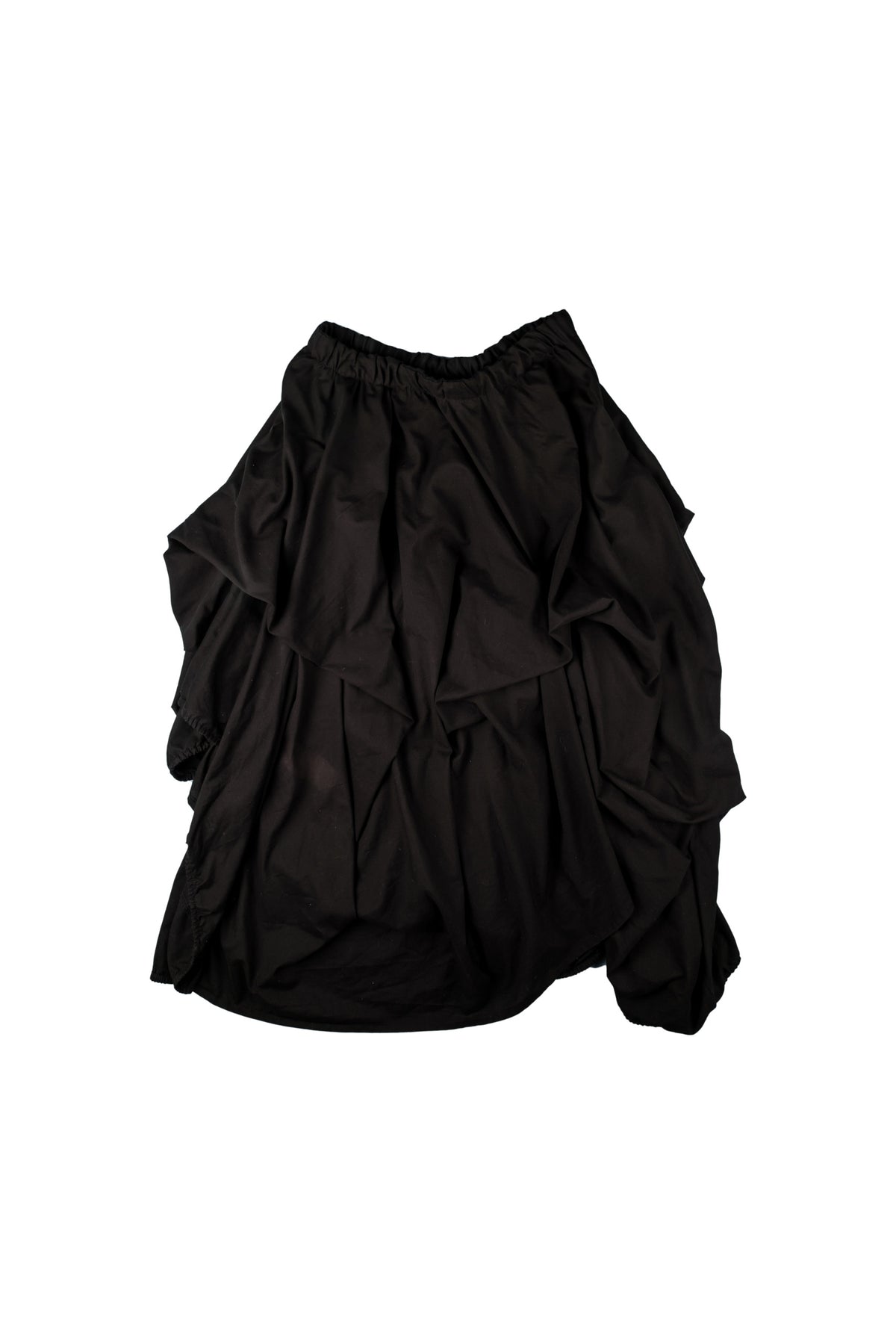 Asymmetrical Upcycled Mattress Cover Skirt