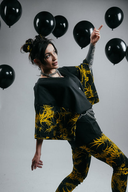 Golden Shadow kimono