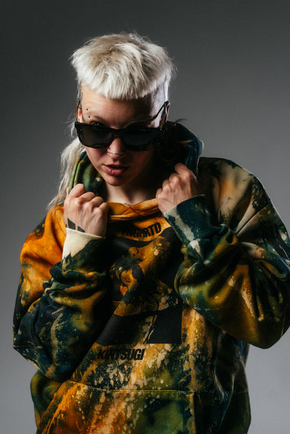Orange Chaos hoodie