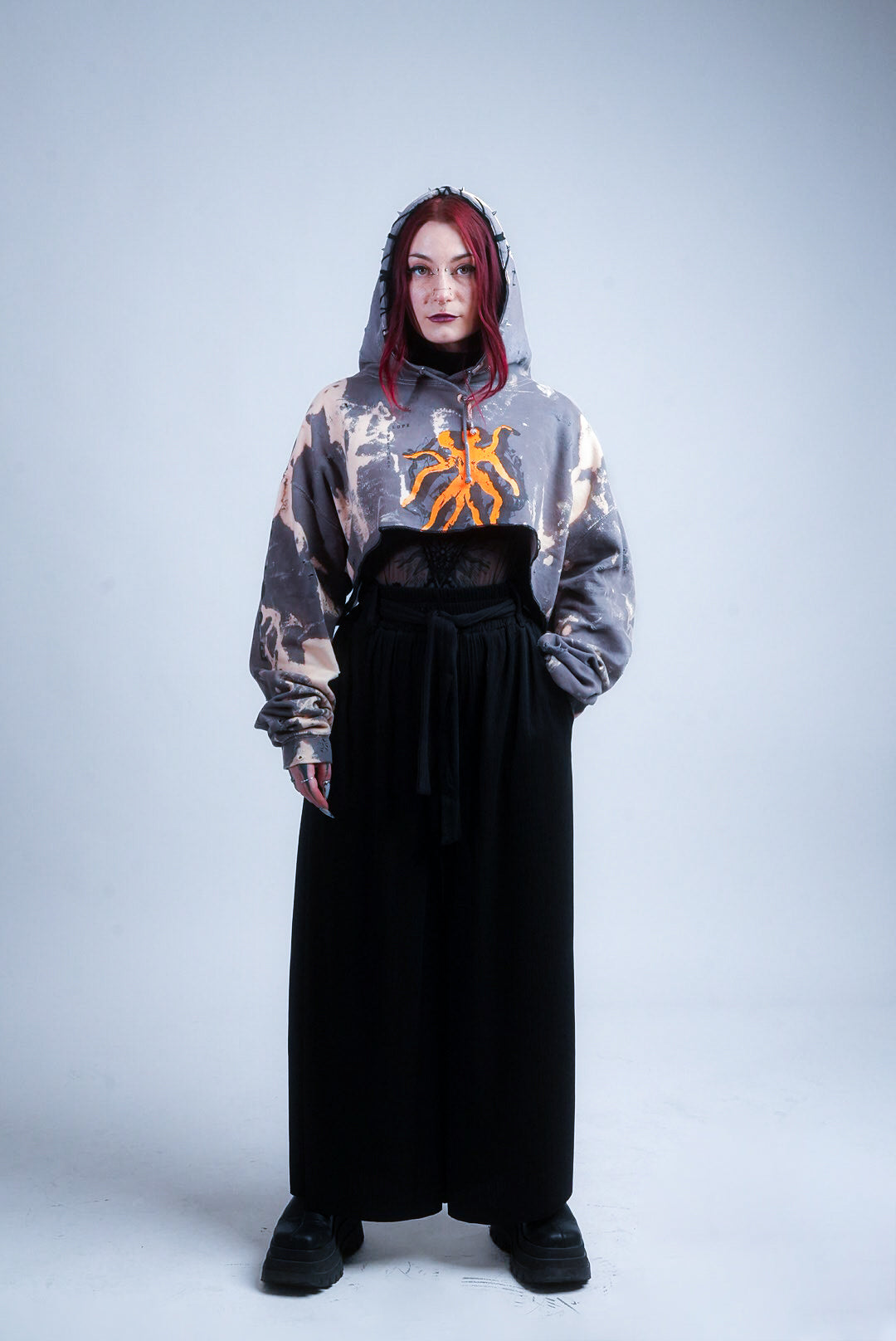 VIRTUAL HIGH // REWORKED SLOPE HOODIE
