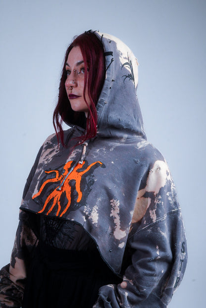 VIRTUAL HIGH // REWORKED SLOPE HOODIE