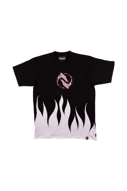 RVNDM & YNGHRTD 'Flames of Redemption' T-SHIRT